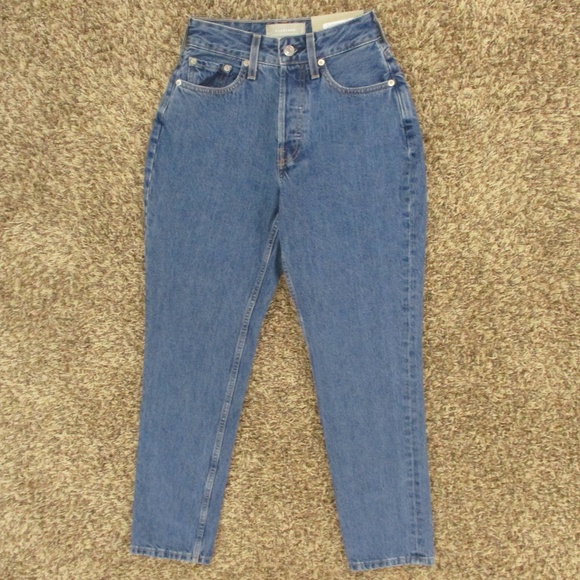 Everlane Jeans Women's 24 Curvy 90s Cheeky‎ Straight High Rise Northridge Denim - Picture 1 of 14